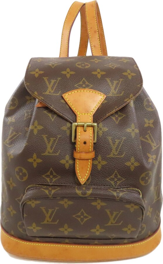 Louis Vuitton Brown Monogram Monogram Canvas Backpack (Pre-Owned)
