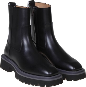 【FERRAGAMO】 Fulvio Ankle Boots Ferragamo Fulvio Ankle Boot In Black Leather - ShopStyle