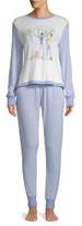 Thumbnail for your product : Two-Piece Striped Long-Sleeve Pajamas