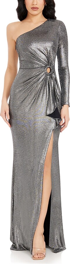 Dress the Population Summer Metallic Gown