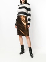 Thumbnail for your product : Paule Ka Sequin Pencil Skirt