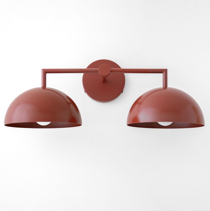 Etsy Vanity Light Fixture - Colored Lighting Bathroom Lights Model No. 6074