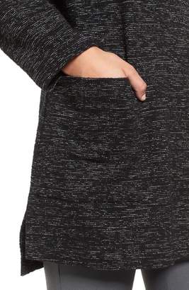 Eileen Fisher Boxy Organic Cotton Blend Tunic Sweater