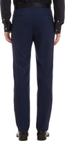 Thumbnail for your product : Alexander McQueen Satin Waistband Tuxedo Trousers