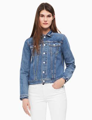 calvin klein patchwork jacket