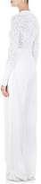 Thumbnail for your product : Givenchy Women's Lace-Knit Crewneck Sweater - White