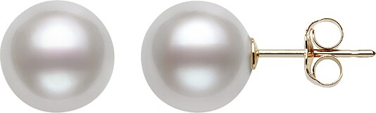 Bloomingdale's Fine Collection Cultured Freshwater Pearl Stud Earrings in 14K Yellow Gold