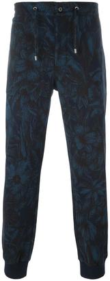 Etro floral print track pants - men - Cotton/Polyamide - M