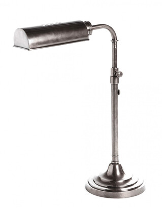 EMAC & LAWTON Brooklyn Table Lamp Antique Silver