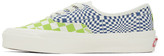 Thumbnail for your product : Vans Green and Blue Check OG Authentic LX Sneakers