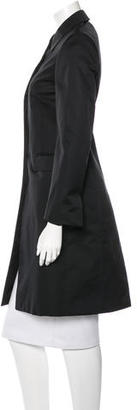 Prada Wool & Silk Knee-Length Coat