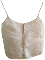 Thumbnail for your product : Chanel Beige Silk Top