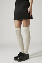 Thumbnail for your product : Topshop Twisted yarn over the knee socks