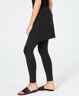 Eileen Fisher System Stretch Jersey Knit Skirted Leggings Created for Macy's
