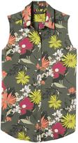 Thumbnail for your product : Banana Republic Easy Care Dillon-Fit Print Sleeveless Shirt