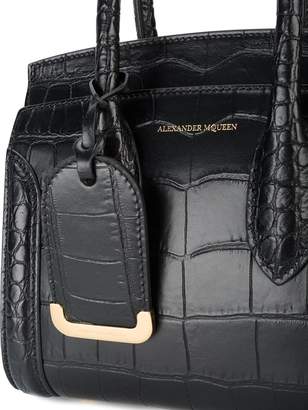 Alexander McQueen black Heroine 30 tote bag