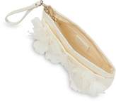 Thumbnail for your product : LK Bennett Beatrice Ivory Satin Clutch Bag