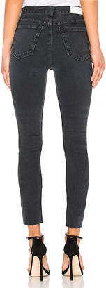 RE/DONE High Rise Ankle Crop with Stretch