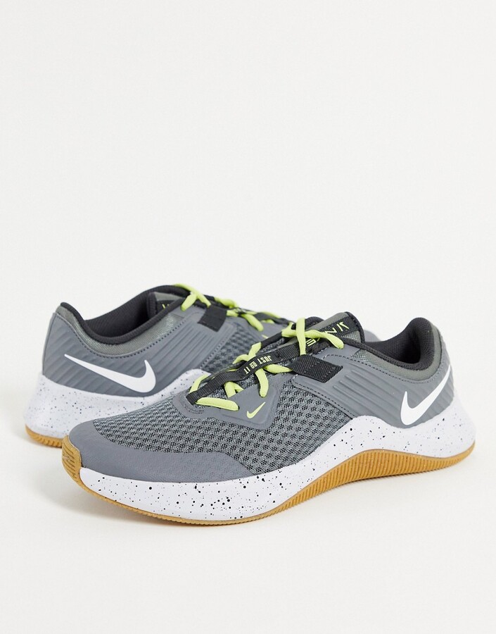 Nike Training MC trainers in grey and white - ShopStyle