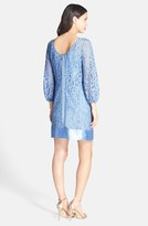 Thumbnail for your product : Laundry by Shelli Segal Satin Trim Lace Shift Dress