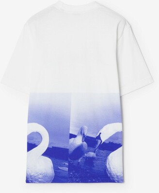 Burberry Swan Cotton T-shirt Size: XS
