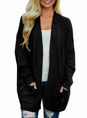 black cardigan jacket