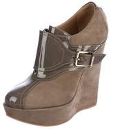 Thumbnail for your product : DSQUARED2 Suede Wedge Ankle Boots