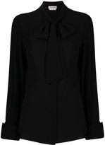 Thumbnail for your product : Alexander McQueen Pussy Bow Blouse