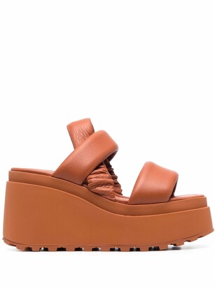 Vic Matié Padded Wedge Sandals