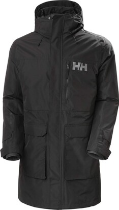 Helly Hansen Men's Rigging Waterproof Windproof Rain Coat Jacket With Hood