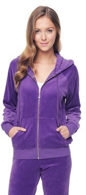 Juicy Couture Outlet - J BLING RELAXED VELOUR JACKET