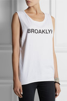 Thumbnail for your product : OAK Broaklyn cotton-jersey top
