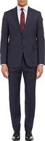 Thumbnail for your product : Armani Collezioni Glen Plaid M Line Two-Button Suit-Blue