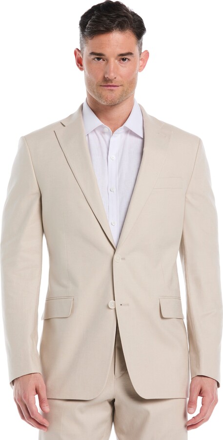 Linen Blend Suit Jacket