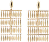 Thumbnail for your product : Ileana Makri Grass Raining Drop Earrings - Yellow Gold