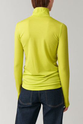 COS Roll Neck Wool Top