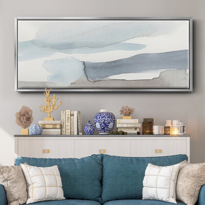 Wexford Home Coastal Tones II- Framed Canvas