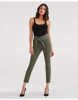Thumbnail for your product : 7 For All Mankind Paperbag Jean In Army