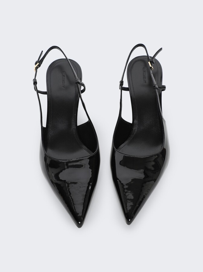 【関税＆送料込み】Givenchy \"G Cube\" 80Mm Slingback Pumps Givenchy G Cube Slingback Pumps Size 6 NEW - Consigned Designs