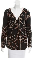 Thumbnail for your product : Piamita Silk Printed Top