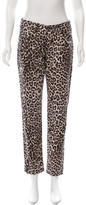 Thumbnail for your product : Rag & Bone Boyfriend Snow Leopard Print Jeans w/ Tags