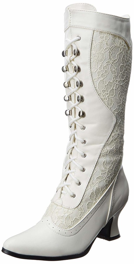 women's victorian style lace up boots