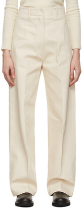 Arch The Off-White Straight Trousers