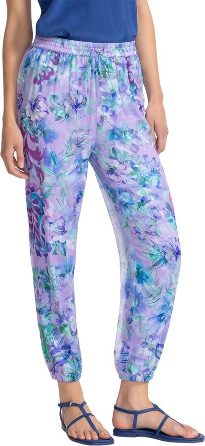 Johnny Was Nina Silk Pant