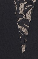 Thumbnail for your product : BCBGMAXAZRIA 'Silva' Lace Inset Crepe Peplum Gown