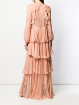Thumbnail for your product : DSQUARED2 Tiered Tie-Neck Dress
