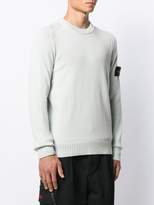 Thumbnail for your product : Stone Island logo slim-fit sweater