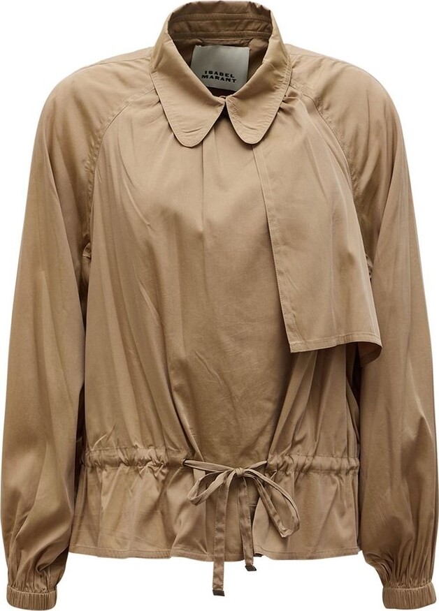 Isabel Marant Gwenola Long-Sleeve Drawstring Jacket
