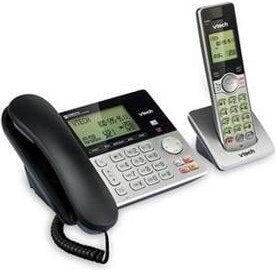 Vtech Cs6949 Dect 6.0 Standard Phone - Black Silver