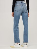 Thumbnail for your product : RE/DONE 90s High Rise Straight Cotton Jeans